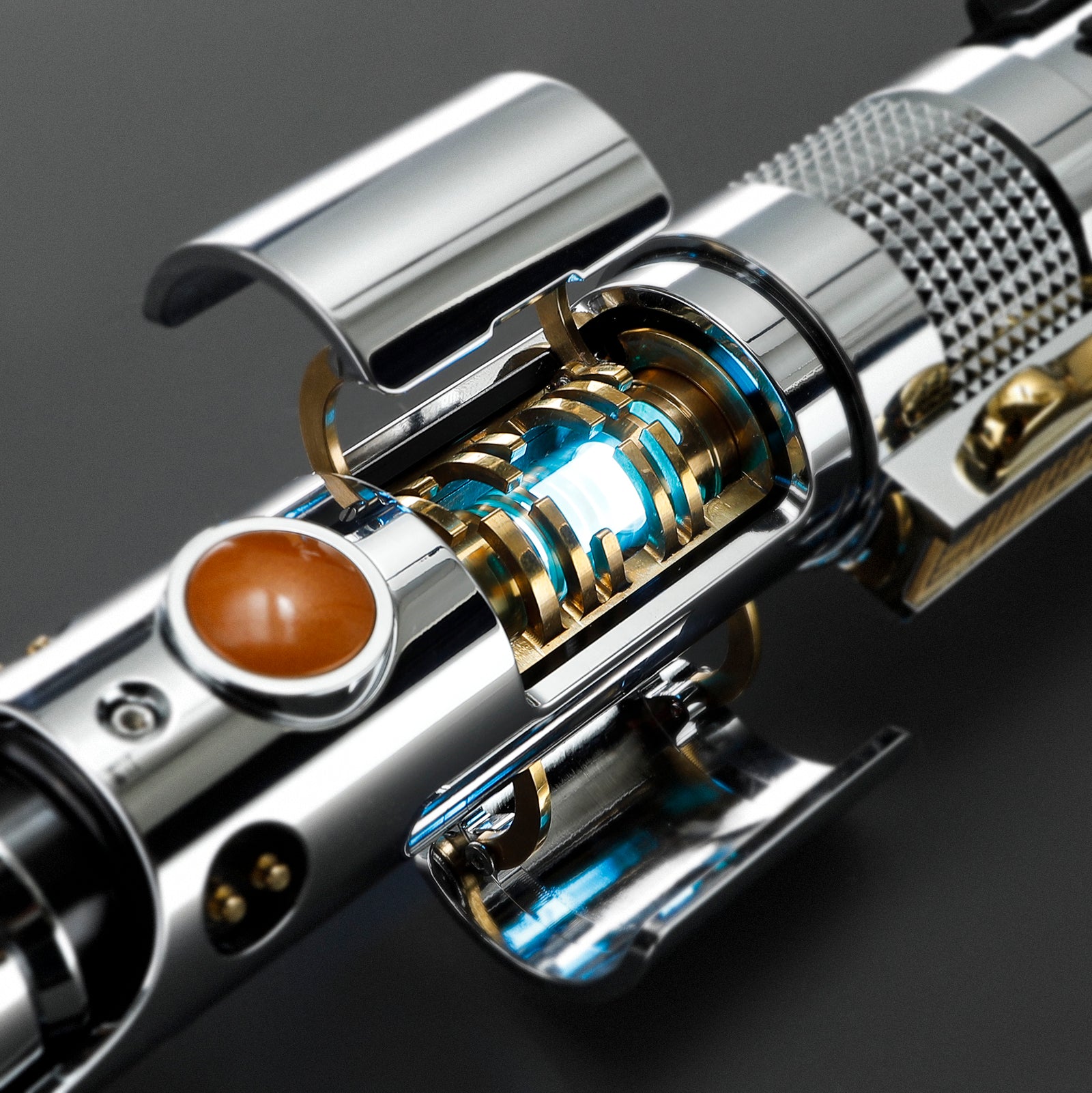 Anakin Skywalker EP3 Neopixel Lightsaber – Crystal Chamber | CCSabers