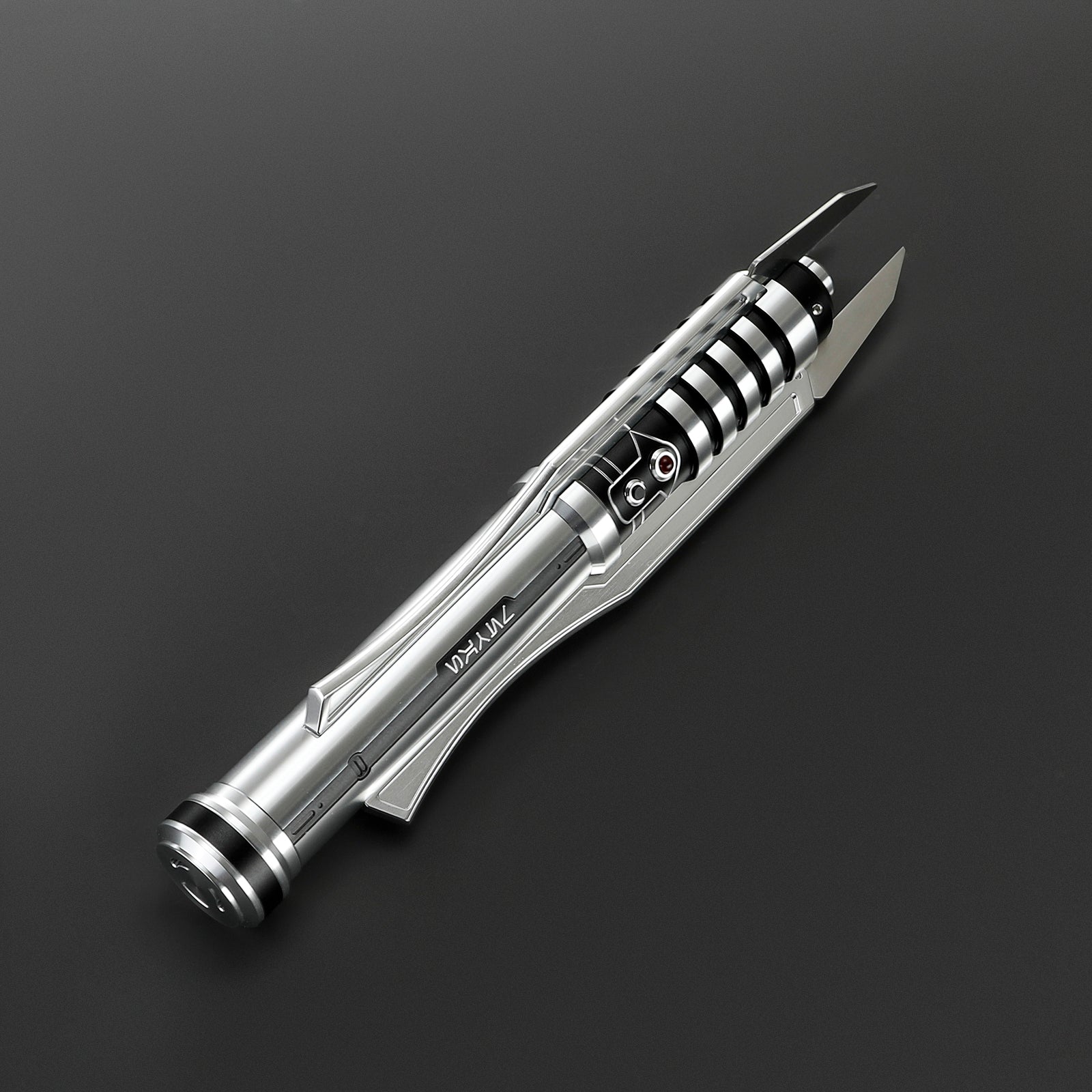 Revan Jedi Lightsaber V2 | KOTOR Tri-Prong Purple Saber - CCSabers