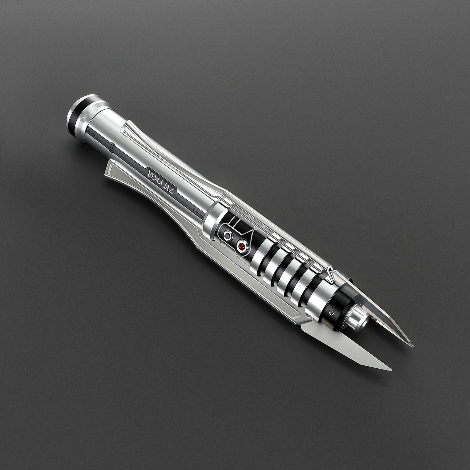 ライトセーバー ダースレヴァン　REVAN V2　ネオピクセル　Proffieb Revan Jedi Lightsaber V2 | KOTOR Tri-Prong Purple Saber - CCSabers