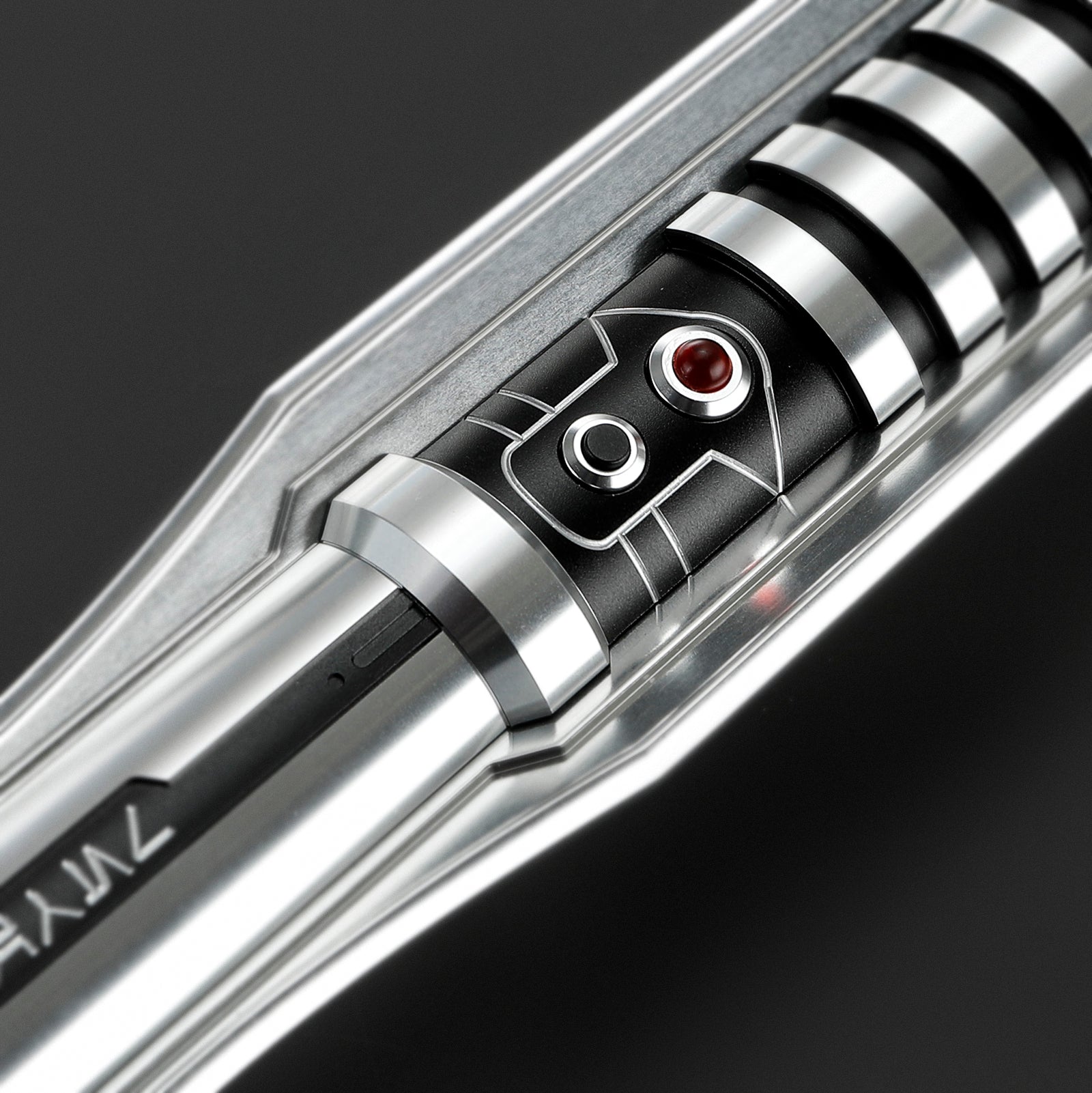 Revan Jedi Lightsaber V2 | KOTOR Tri-Prong Purple Saber - CCSabers