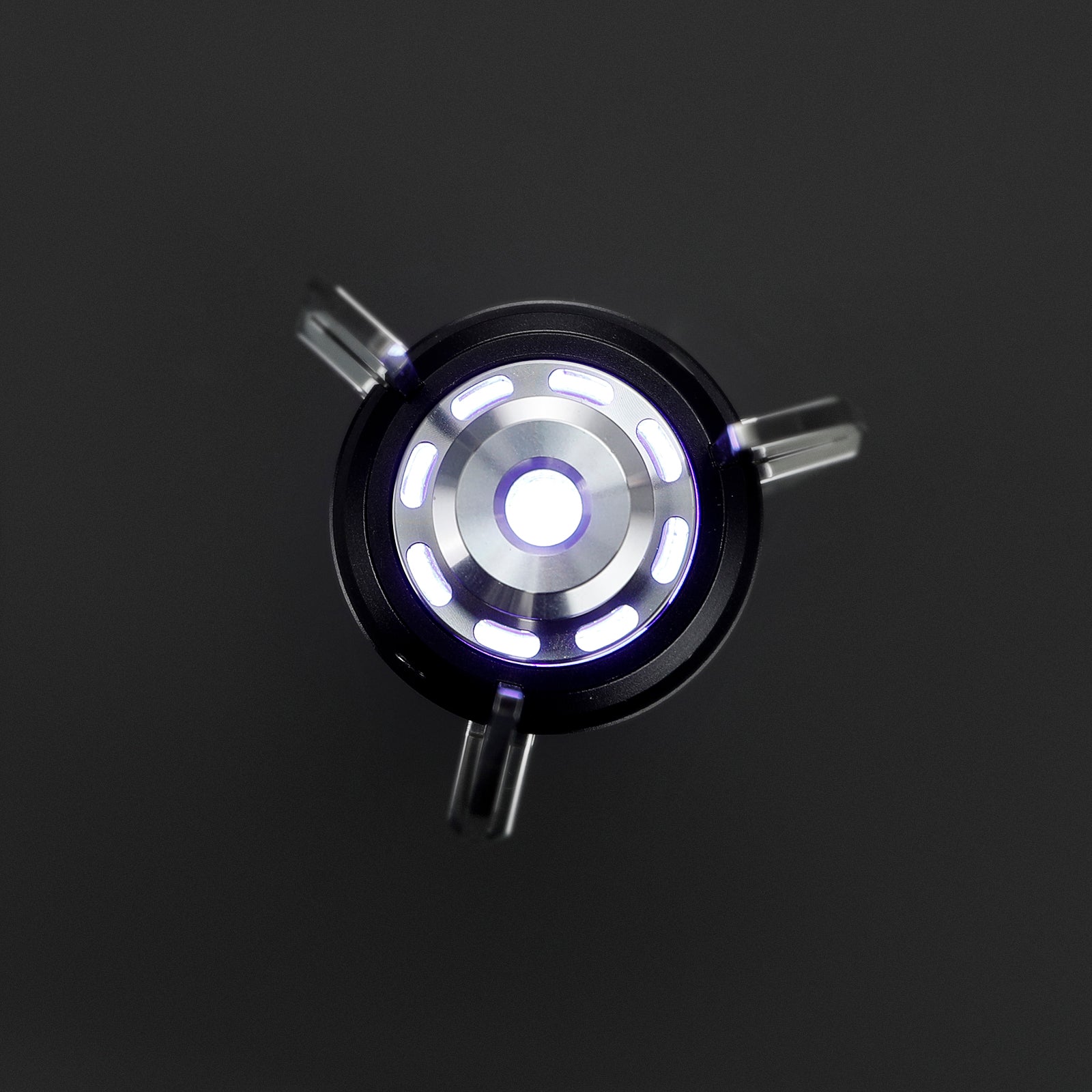 Revan Jedi Lightsaber V2 | KOTOR Tri-Prong Purple Saber - CCSabers