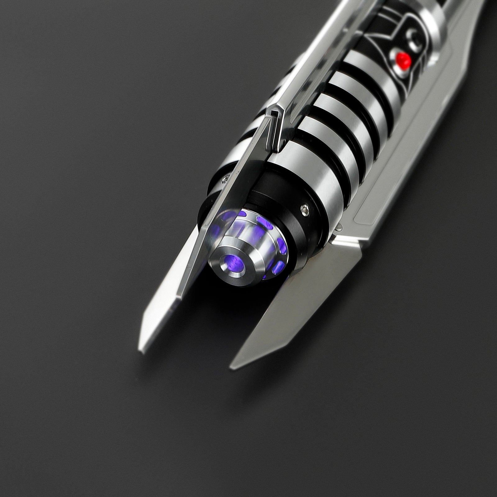 Revan Jedi Lightsaber V2 | KOTOR Tri-Prong Purple Saber - CCSabers