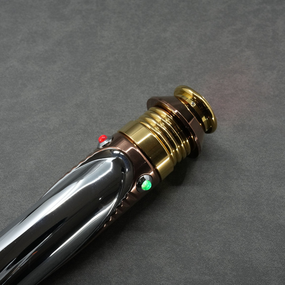 89Sabers Sidious Crystal Ver. Neopixel Lightsaber - Ready To Ship - CCSabers