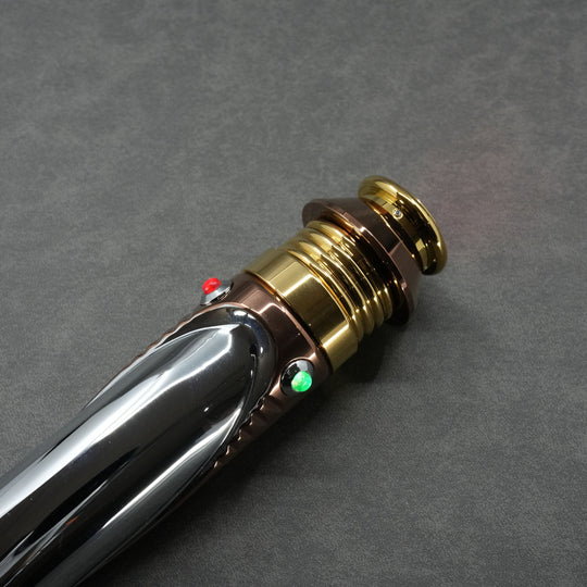 89Sabers Sidious Crystal Ver. Neopixel Lightsaber - Ready To Ship - CCSabers