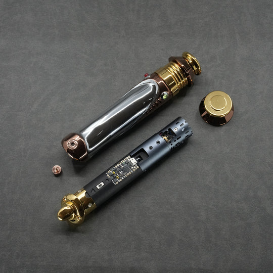 89Sabers Sidious Crystal Ver. Neopixel Lightsaber - Ready To Ship - CCSabers