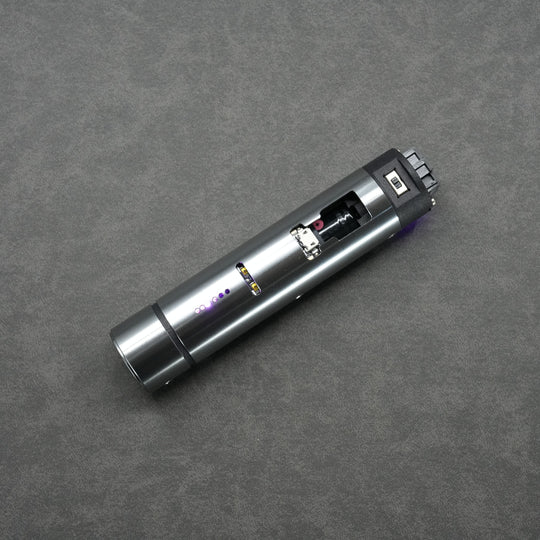 89Sabers Windu Crystal Ver. Neopixel Lightsaber - Ready To Ship - CCSabers