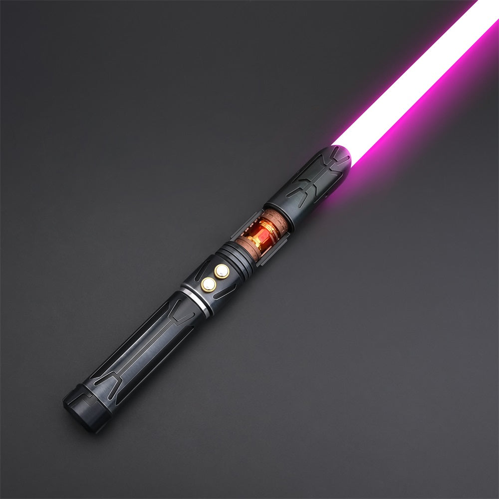 エターナルサイバー Dark Hunter Neopixel Saber - Crystal Chamber Dark Side Lightsaber