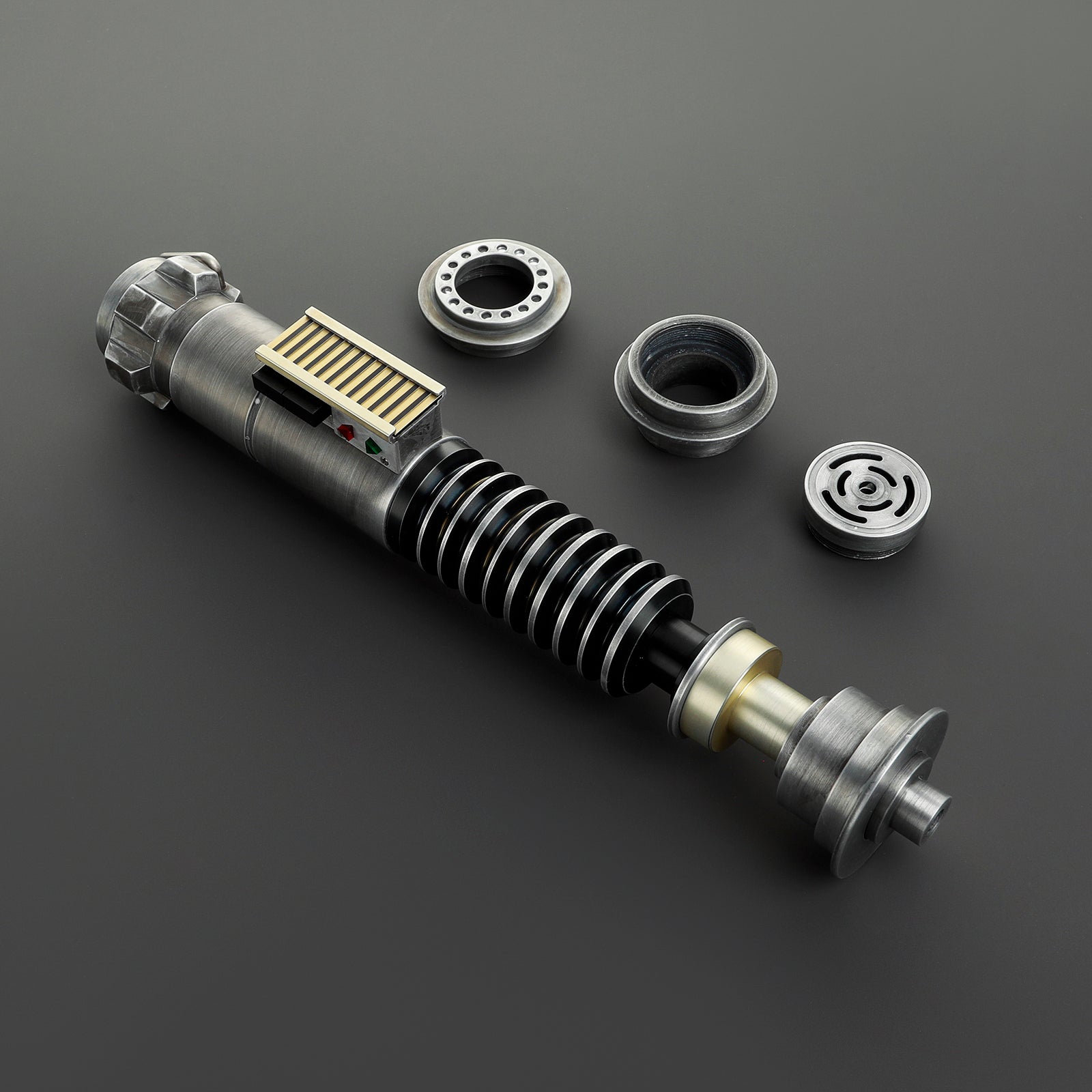 Luke Hero (Gen2) Weathered ☆ ライトセーバー 89Sabers LUKE V2 Weathered Neopixel Lightsaber – CCSabers