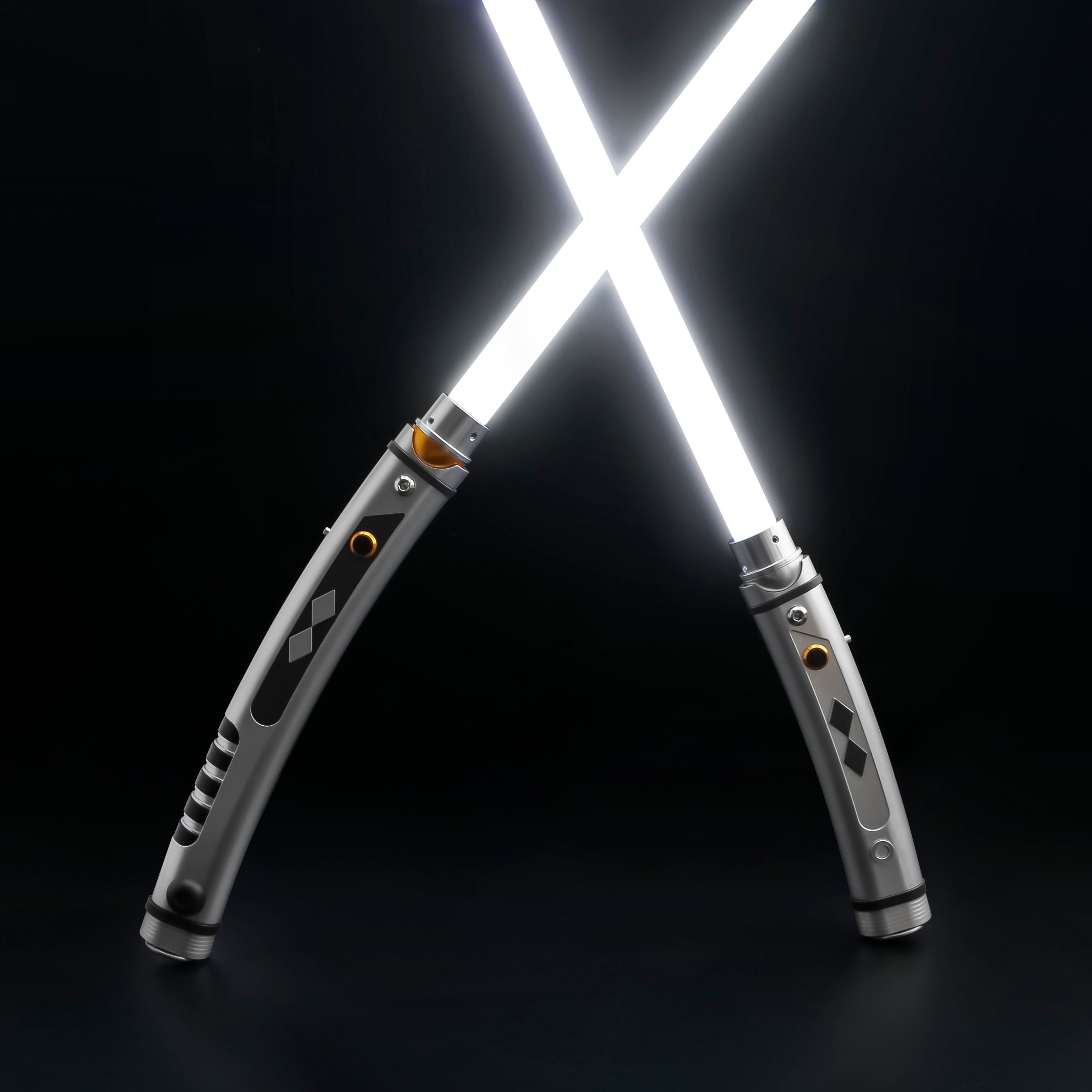 Ahsoka TV Series Dual Lightsaber | Neopixel & RGB Set | CCSabers