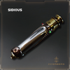89SABERS Sidious EMPTY LIGHTSABER HILT - Ready To Ship