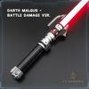 Darth Malgus Battle Damage Ver. RGB/Neopixel Lightsaber