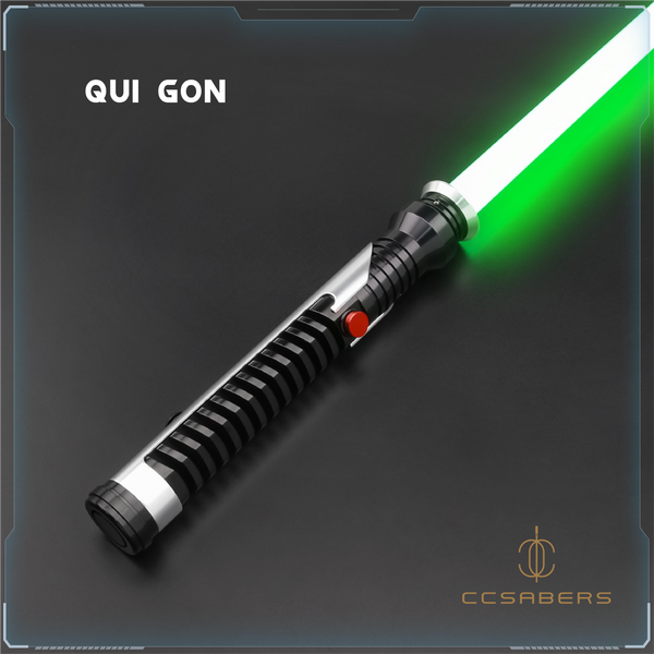 Qui-Gon Jinn Replica RGB QGJ Neopixel Lightsaber - ZiaSabers™