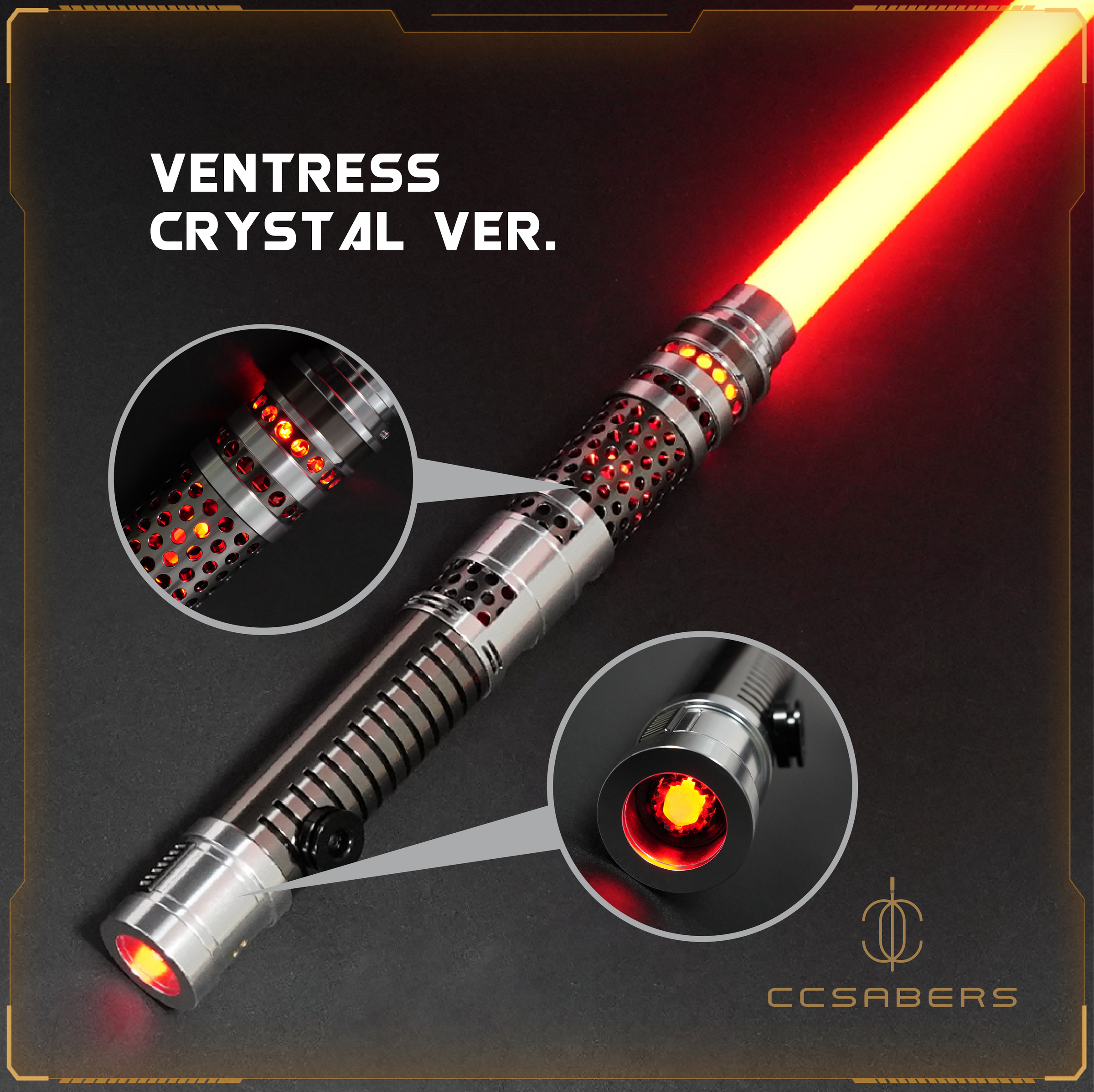 89Sabers Ventress Neopixel Saber - CCSabers