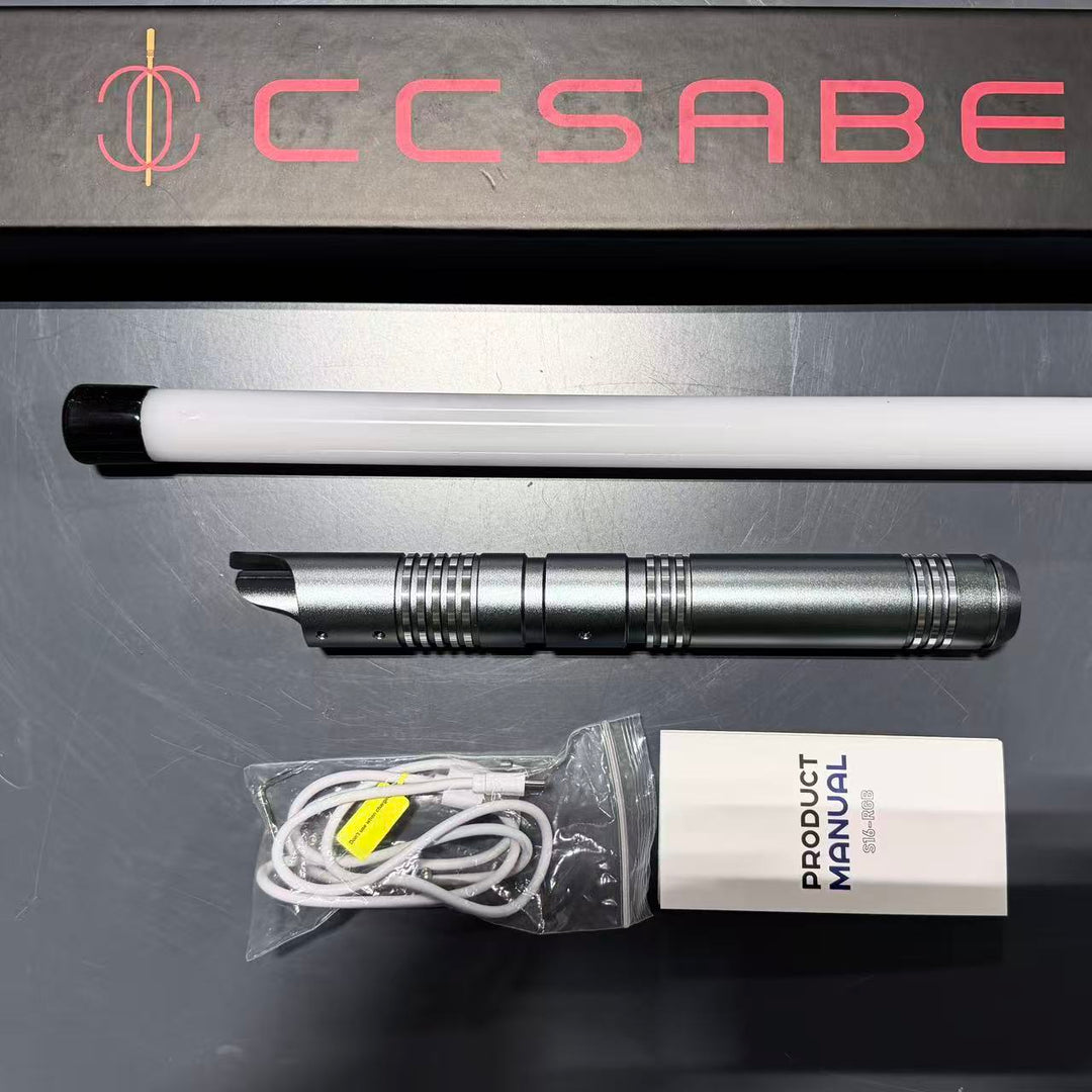 170-Customer Return -TXQ  Mando RGB Saber