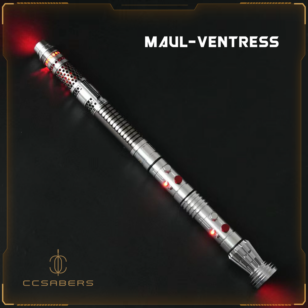 89Sabers Maul-Ventress Neopixel Saber Staff - CCSabers