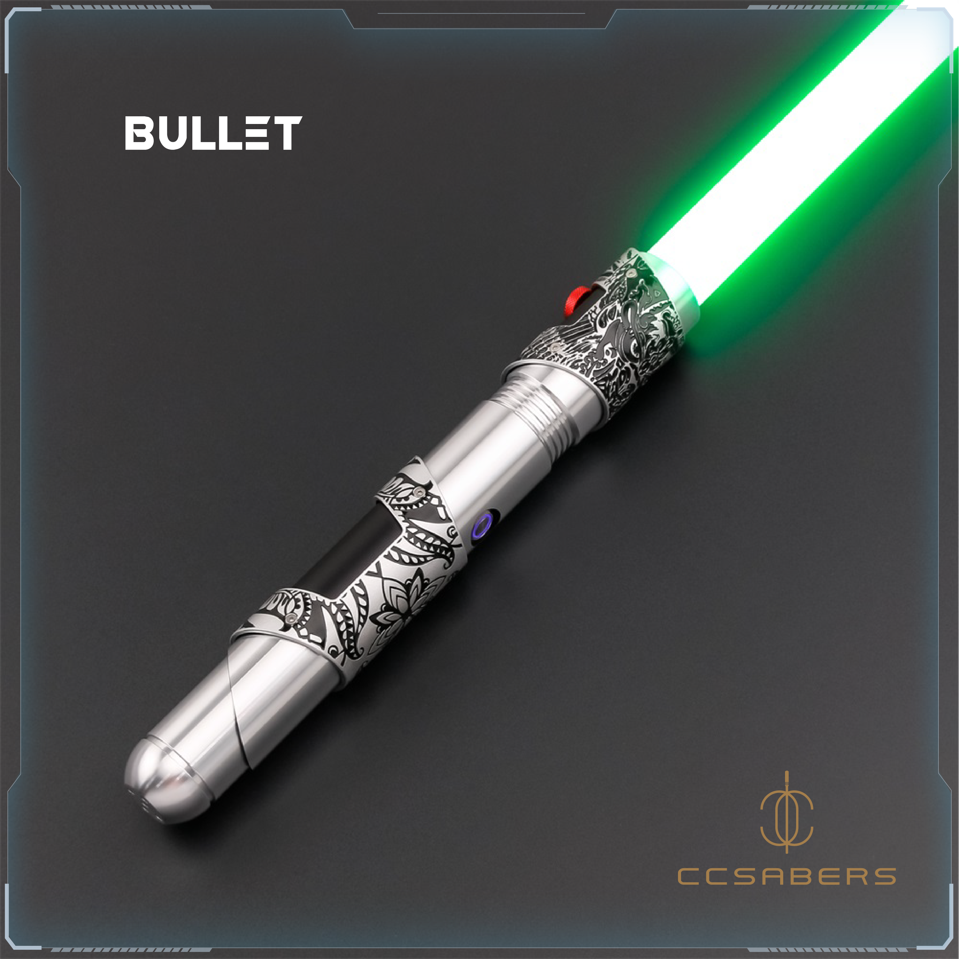 Q-Bullet RGB/Neopixel Saber - CCSabers